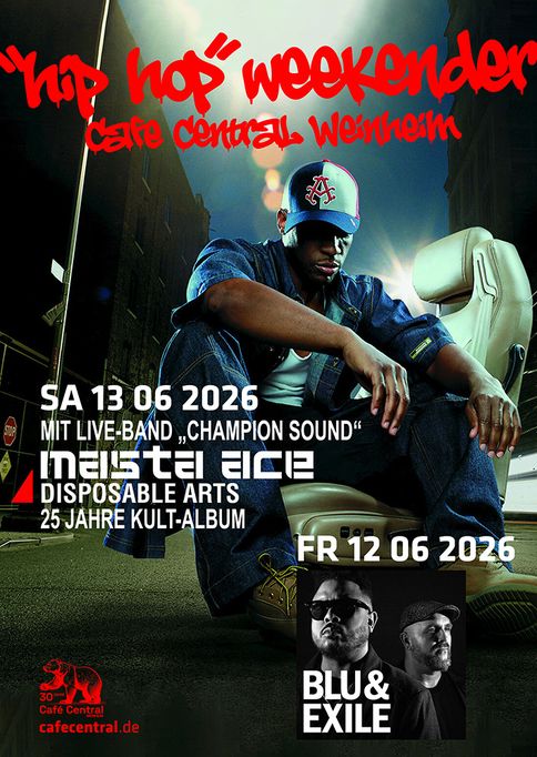 Veranstaltungsbild für Hip Hop Weekender 12.6./13.6.